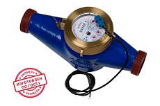 Счетчик воды ЭКО-М ЭКОМЕРА-40И холодный импульсный (чугун) Э-40ХИ-300-СК