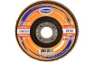 Круг лепестковый торцевой КЛТ1 (125х22 мм; ZK60 38А 25/Р60) Tsunami D961000LZK12560