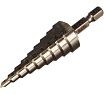 Сверло ступенчатое по металлу (9 ступеней; 4-20 мм; HSS) Makita D-40098