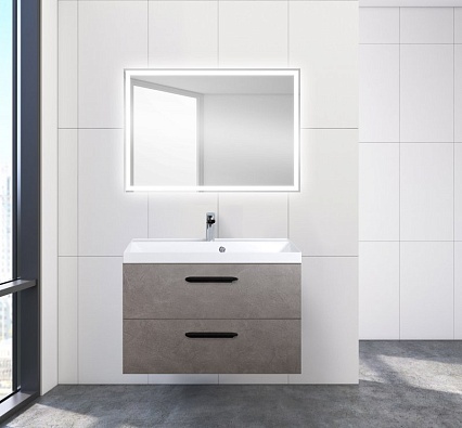 Тумба с раковиной BelBagno Aurora 80 см