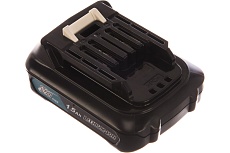 Аккумулятор BL1016 +зарядное устройство DC10WD (12В, 1.5Ач, Li-ion, MakPac) Makita 197644-6