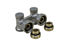 Узел нижнего подключения радиатора Altstream 3/4" угловой 024060111