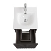 Тумба с раковиной BelBagno Uno-Mini 40 см Темно-серый матовый