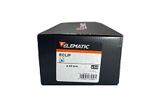 Пластиковый фиксатор для полипропиленовых труб Elematic ECLIP d=40 мм, 50 шт. 13502140