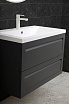 Мебель для ванной Art&Max Platino 90 см серый матовый