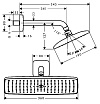 Верхний душ Hansgrohe Raindance E360 Air 27371000