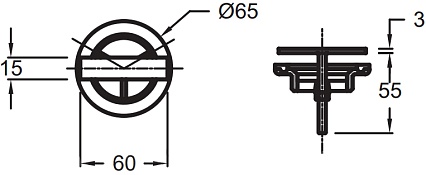 Слив для раковины Jacob Delafon E78303-CP