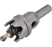 Коронка по металлу HM (25х12 мм; хвостовик 10 мм; комплект) D.BOR HS-HM-12-025-T