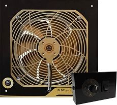 Вентилятор осевой приточно-вытяжной с потенциометром Dospel WOKS 250 BLDC GOLD 007-9213