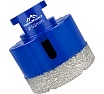Коронка алмазная 55x35 мм для УШМ Vertextools 333-55-35