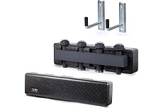 Коллектор с изоляцией и настенным креплением SR Rubinetterie 2 выхода, до 70 кВт 1021-2500G200