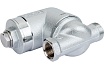 Фильтр FAR 100 мкм, под манометр, Max: 95 C, 25 бар, 1/2" ВР-НР FA 39A5 12100