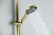 Душевой гарнитур Aquatek Лугано AQ2022BG шлифованное золото