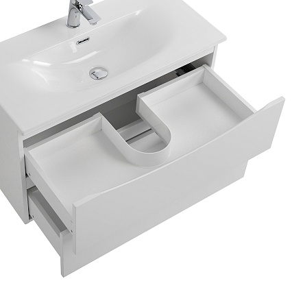 Мебель для ванной BelBagno Marino-Cer-Mini 70 см Bianco Opaco