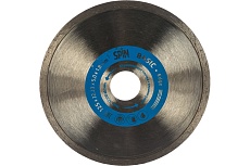 Диск алмазный сплошная кромка (125х22.23х5x1.8 мм; влажный рез) SPIN 551218