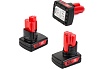 Аккумулятор для Milwaukee Topon 12 V 3.0 Ah (Li-Ion) PN: 48-11-2401 TOP-MIL-12-3.0