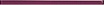 Спецэлемент стеклянный Meissen Universal Glass пурпурный 3х75 см, UG1U221