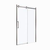 Душевая дверь BelBagno MARINO-2-BF-1-140-C-GM 140x195 прозрачная, оружейная сталь
