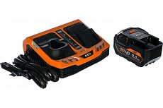 Набор из аккумулятора и зарядного устройства SETL1890RHDBLK 18В, 9Ач, Li-Ion AEG 4932464232