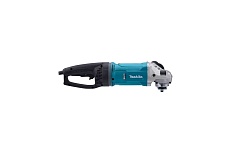 Угловая шлифовальная машина Makita 230 мм, 2800 Вт, 6600 об., AFT, D-обр. поворот. рукоятка, плавн. пуск, антивибр., поддержка об., расцепляющая муфта, тормоз дв., 6.3 кг GA9071X1