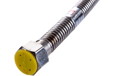 Подводка для газа СТМ ГАЗ сильфонная, 1/2&quot;, гайка-гайка, 300 см CGHF1230