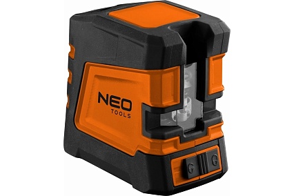 Лазерный уровень Neo Tools крест, 20 м, зеленый, чехол 75-107