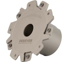 Фреза торцевая Debever Machining Solutions Standard D=100 мм, dпос=27 мм, 90 гр, 10 кромок DB-S-DT490A27D100Z10B4