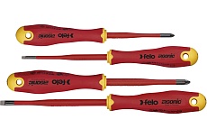 Набор диэлектрических отверток Felo Ergonic E-SLIM SL/Z, 4 шт. 41784198