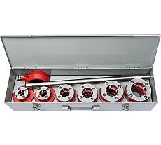 Резьбонарезной набор Rotorica twistor 12r, с головками от 1/2 до 2 дюймов, со стальным кейсом RT.131012R