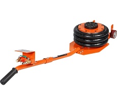 Пневматический подкатной домкрат Airline 3 т, 3 секции, длинная ручка (MIN - 150 мм, MAX - 400 мм) ABJF04