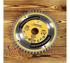 Диск пильный по дереву Woodmaker 190x30/20 мм, Z=48 ATB Diamond Industrial DIDD190Z48