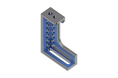 Упорный угол (200 мм; левый; литье) ВТМ o16-033
