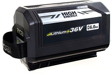 Аккумулятор Ryobi RY36B60A (36 В; 6.0 A*ч; Li-Ion) 5133004458