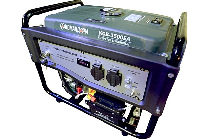 Бензиновый генератор КОМАНДАРМ 3,0 кВт KGB-3500EA