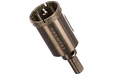 Коронка алмазная с центрирующим сверлом по керамограниту и керамике 28 мм HAGWERT 576228