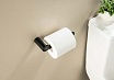 Держатель туалетной бумаги Aquatek Лира AQ4408MB черный матовый