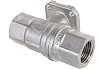 Шаровой кран RUB серия TORINO S.64, под привод, 1/2 DN15 PN40, ВР-ВР, усиленный S64D00