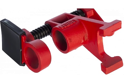 Струбцина BESSEY для направляющей из трубы d 3/4 дюйма, для стальных труб 20/R3/4 д-ма BE-BPC-H34