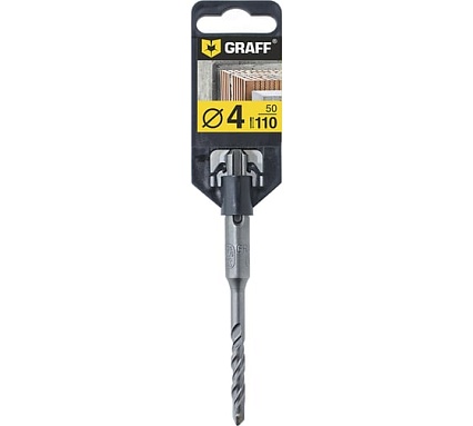 Бур по бетону (4х50х110 мм; SDS-plus) GRAFF GSPD04110