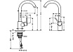 Смеситель для кухни Hansgrohe Talis S 14870000