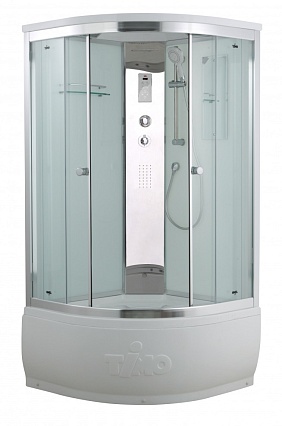 Душевая кабина Timo Comfort T-8890 90x90, без г/м, прозрачные стекла (Clean Glass), хром