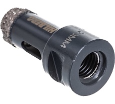 Коронка алмазная по керамике и керамограниту Super Hard (20 мм; M14) Hilberg HH620
