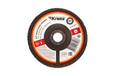 Круг лепестковый торцевой P40, 150x22.2 мм Kranz KR-90-0018