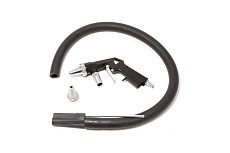 Пневматический пескоструйный пистолет Forsage сопло 4.5, 5 мм, шланг со щупом для песка 1 м, расход воздуха 160 л/мин , в блистере F-2375(17360)