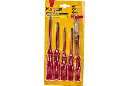 Набор отверток Navigator NSD-S02 61266
