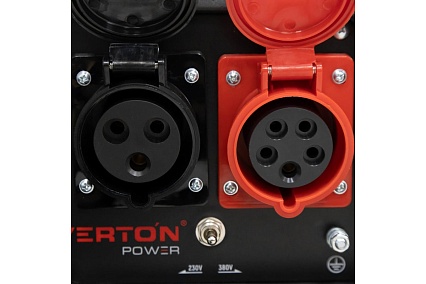 Генератор бензиновый Verton POWER GG9500ES-3 01.15815.15821