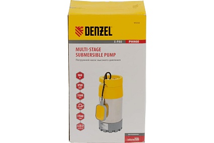 Погружной насос высокого давления Denzel PH900 X-Pro 97233