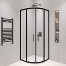 Душевой уголок RGW Passage PA-51B 100x100 прозрачное, черный 02085100-14