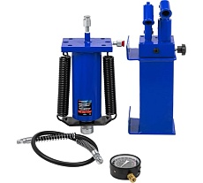 Цилиндр гидравлический для пресса в комплекте со станцией гидравлической и манометром, 40т Forsage F-0100-3R(60417)