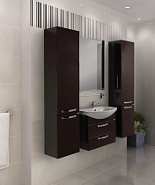Мебель для ванной Акватон Ария 65 М, темно-коричневый